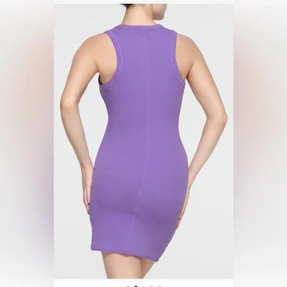 SKIMS Purple Sleeveless Dress - Picture 3 of 4